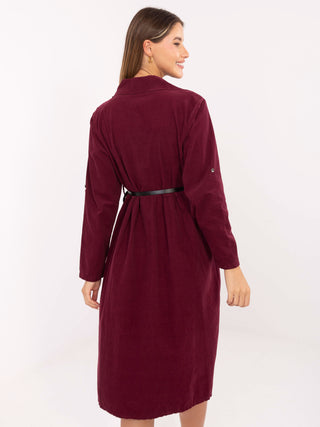 Sukienka-MI-SK-92400.17-bordowy