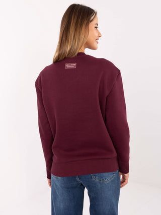 Bluza-D10608BC02801A4NO-bordowy