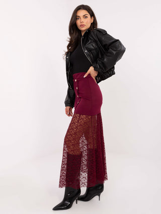 Spódnica-MI-SD-3292.09P-bordowy