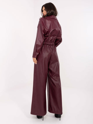 Spodnie-IT-SP-FL8569.85-bordowy