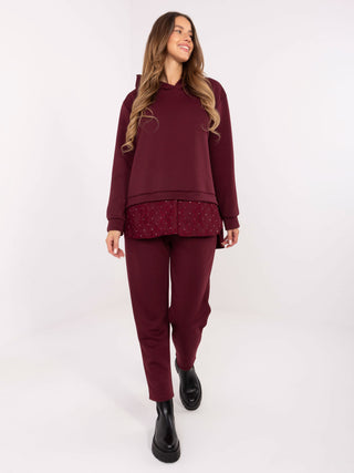 Komplet-IT-KMPL-9860.61-bordowy