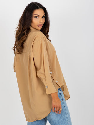 Koszula-TO-KS-7118.86-camelowy