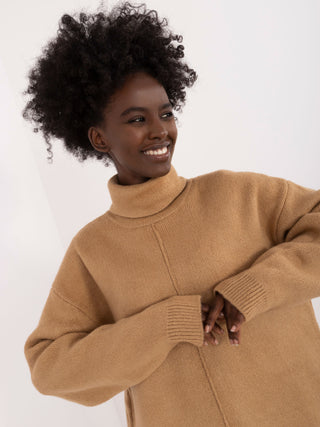 Sukienka-BA-SK-0547.99-camelowy