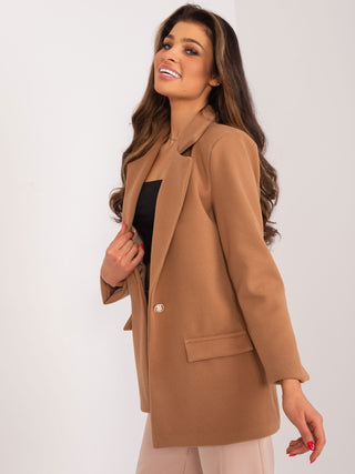 Marynarka-DHJ-MA-18598.20X-camelowy