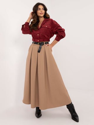 Spódnica-DHJ-SD-19720.83-camelowy