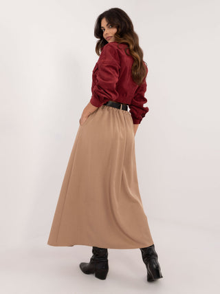 Spódnica-DHJ-SD-19720.83-camelowy