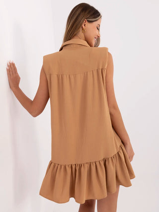 Sukienka-341-SK-5183.09-camelowy