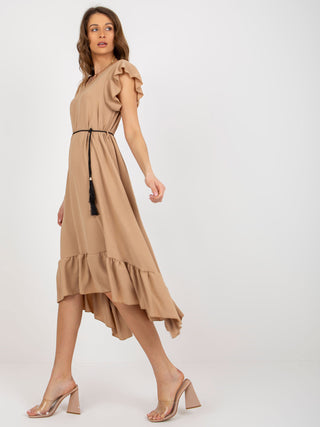 Sukienka-MI-SK-59101.31-camelowy