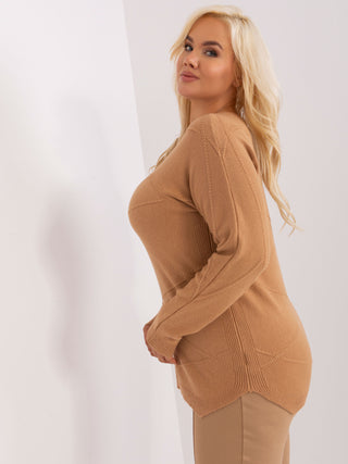 Sweter-PM-SW-PM-3905.13-camelowy