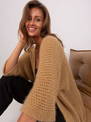 Kardigan-DHJ-SW-2527.02P-camelowy