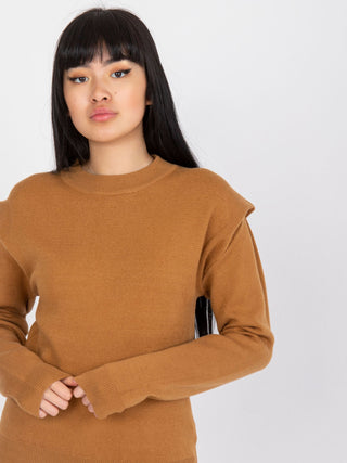 Sweter-EM-SW-KL2070.25P-camelowy