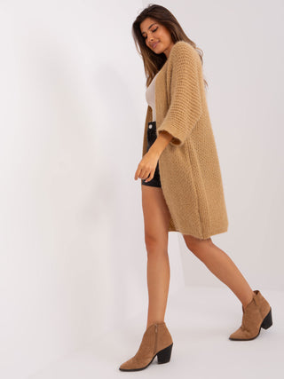 Kardigan-DHJ-SW-6611.12P-camelowy