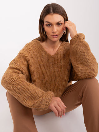 Sweter-LC-SW-3020.10P-camelowy