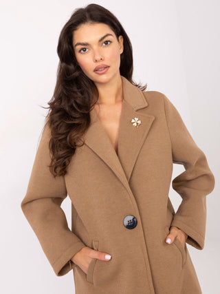 Płaszcz-IT-PL-FL8153.60-camelowy