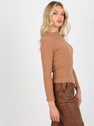 Sweter-VI-SW-20298.41P-camelowy