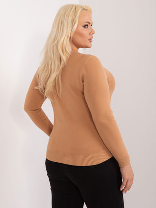 Sweter-PM-SW-B138.39X-camelowy