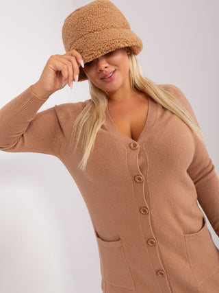 Sweter-PM-SW-PM731.34P-camelowy