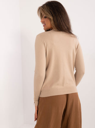 Sweter-PM-SW-R5101.31P-camelowy