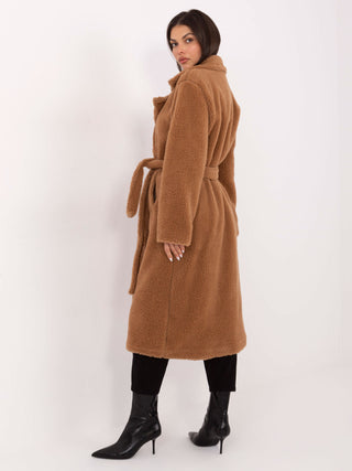 Płaszcz-IT-PL-97150.26-camelowy