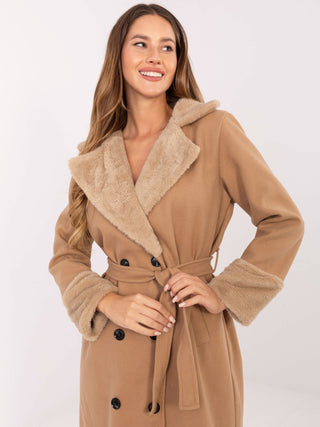 Płaszcz-IT-PL-4602.01P-camelowy