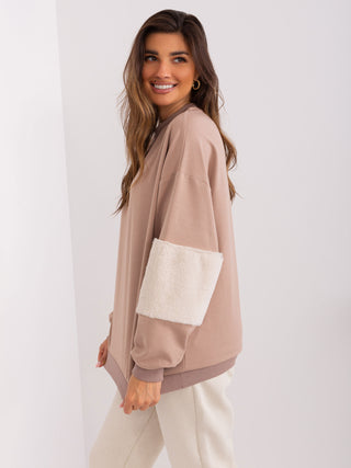 Bluza-FA-BL-8903.26-ciemny bezowy