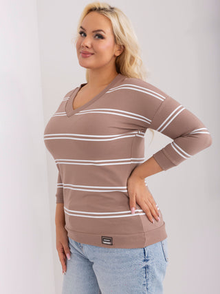 Bluzka-RV-BZ-9183.87-ciemny bezowy