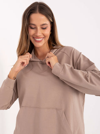 Bluza-RV-BL-A168.18-ciemny bezowy