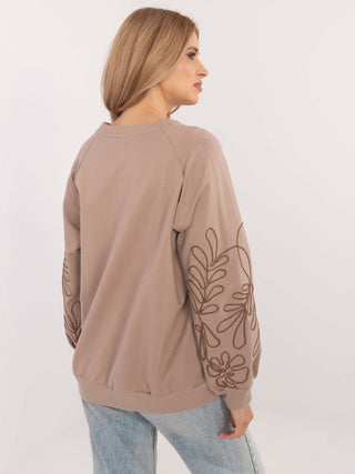 Bluza-RV-BL-9972.10X-ciemny bezowy