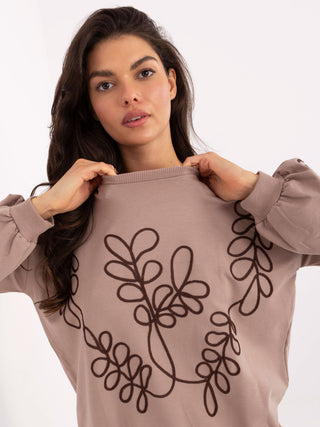 Bluzka-RV-BZ-A175.02-ciemny bezowy