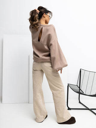 Bluza-RV-BL-A1040.03-ciemny bezowy