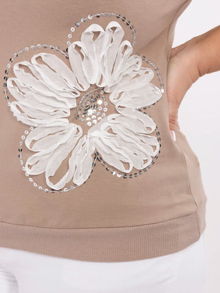 Bluzka-RV-BZ-A543.94-ciemny bezowy