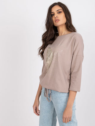 Bluzka-RV-BZ-7510.78-ciemny bezowy