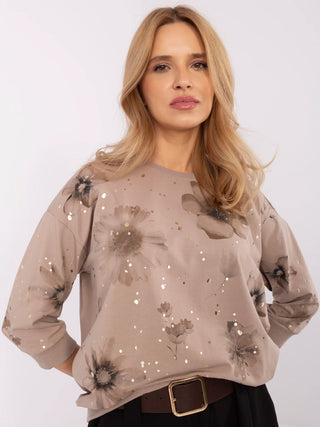 Bluzka-RV-BZ-A408.46-ciemny bezowy