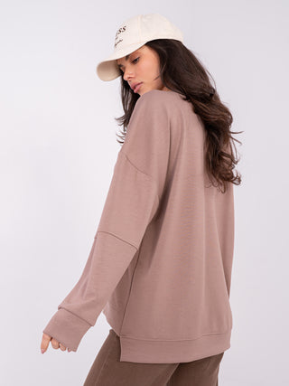 Bluza-RV-BL-A1063.96-ciemny bezowy