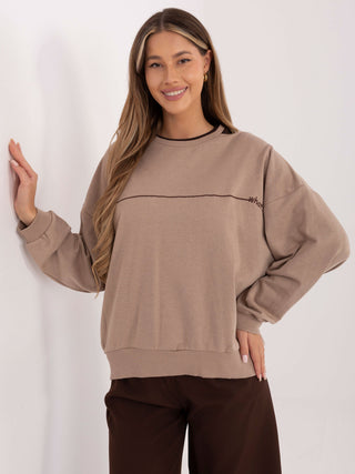 Bluza-RV-BL-A940.60-ciemny bezowy