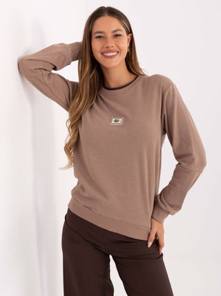 Bluza-RV-BL-A868.46-ciemny bezowy