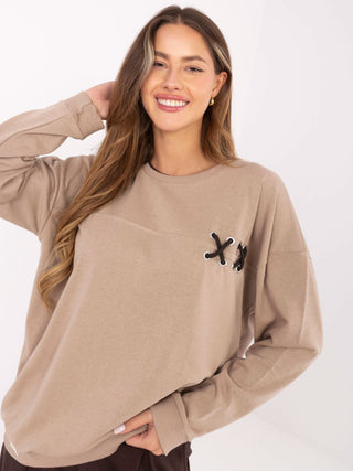 Bluza-RV-BL-A941.58-ciemny bezowy