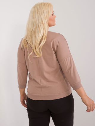 Bluzka-RV-BZ-9397.83-ciemny bezowy