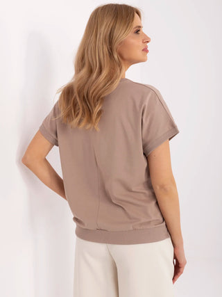 Bluzka-RV-BZ-A534.89-ciemny bezowy