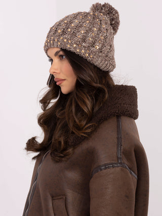 Czapka-AT-CZ-JY-39.32-ciemny bezowy