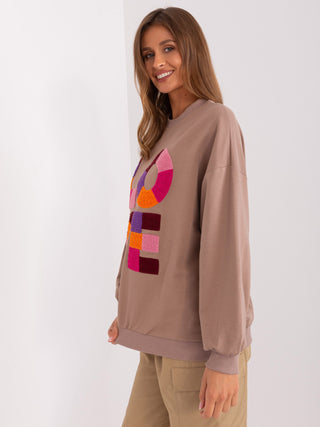 Bluza-FA-BL-8881.27-ciemny bezowy