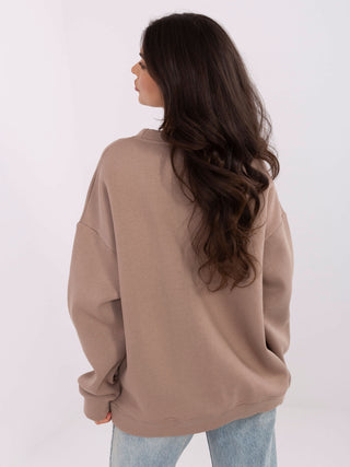 Bluza-RV-BL-A1036.22-ciemny bezowy