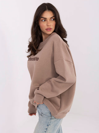Bluza-RV-BL-A1036.22-ciemny bezowy