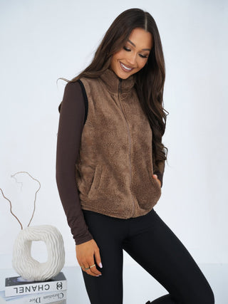 Kamizelka-CS-KZ-BT1031.00-ciemny bezowy