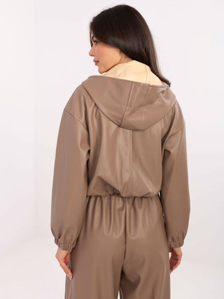 Kurtka-IT-KR-FL9729.15P-ciemny bezowy