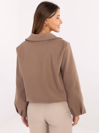 Kurtka-IT-KR-FL9725.08P-ciemny bezowy