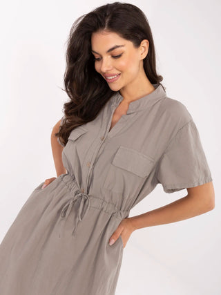 Sukienka-MI-SK-109898.68-ciemny bezowy