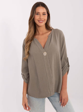 Bluzka-MO-BZ-52759.55-ciemny bezowy