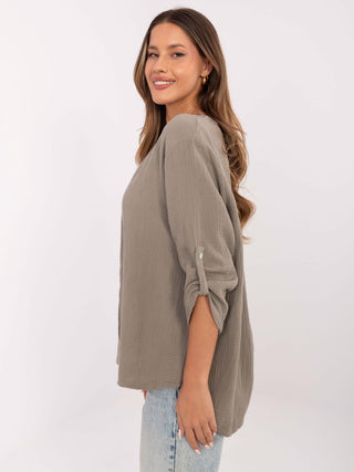 Bluzka-MO-BZ-52759.55-ciemny bezowy