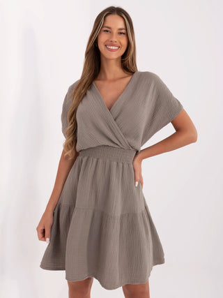 Sukienka-MI-SK-92160.00-ciemny bezowy